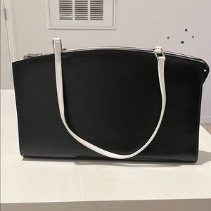 Mexx Black and White Shoulder Bag
